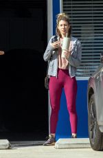 KELLY RIZZO Leaves a Gym in Los Angeles 02/14/2024