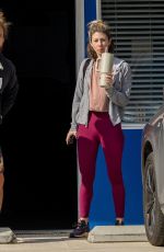 KELLY RIZZO Leaves a Gym in Los Angeles 02/14/2024