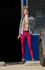 KELLY RIZZO Leaves a Gym in Los Angeles 02/14/2024