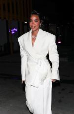KELLY ROWLAND Arrives at a Private Event at Catch Steak in Los Angeles 02/22/2024