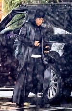 KELLY ROWLAND Arrives at Beverly Hills Hotel 02/05/2024