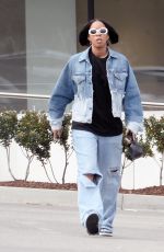 KELLY ROWLAND in Double Denim Out in New York 02/25/2024