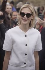 KELLY RUTHERFORD Arrives at Dior Show at Paris Fashion Week 02/27/2024
