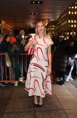 KELLY RUTHERFORD Arrives at Tommy Hilfiger Show at New York Fashion Week 02/09/2024
