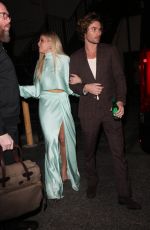 KELSEA BALLERINI and Chase Stokes Arrives at a Grammy Party in Los Angeles 02/01/2024