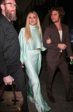 KELSEA BALLERINI and Chase Stokes Arrives at a Grammy Party in Los Angeles 02/01/2024