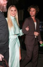 KELSEA BALLERINI and Chase Stokes Arrives at a Grammy Party in Los Angeles 02/01/2024