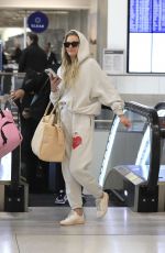 KELSEA BALLERINI Arrives at LAX Airport in Los Angeles 02/05/2024