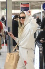 KELSEA BALLERINI Arrives at LAX Airport in Los Angeles 02/05/2024