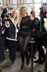 KELSEA BALLERINI Arrives at Michael Kors Fashion Show in New York 02/13/2024