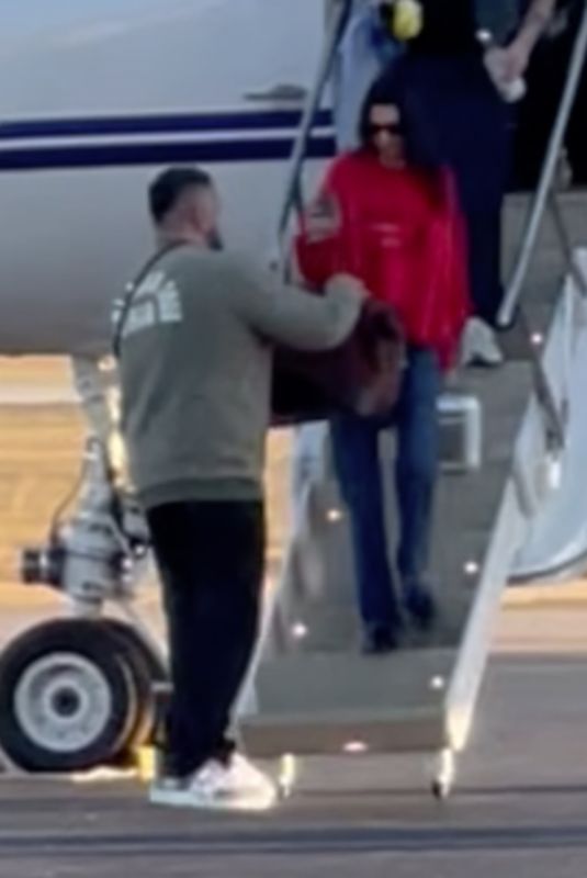 KENDALL JENNER Arrives in Her Private Jet in Athens 02/07/2024
