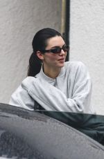 KENDALL JENNER at a Pilates Workout with Friends in Los Angeles 02/04/2024