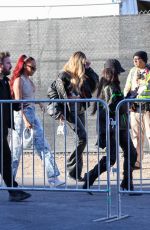 KENDALL JENNER, KIM, KOURTNEY and KHLOE KARDASHIAN and LALA ANTHONY Arrives at Super Bowl in Las Vegas 02/11/2024
