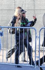 KENDALL JENNER, KIM, KOURTNEY and KHLOE KARDASHIAN and LALA ANTHONY Arrives at Super Bowl in Las Vegas 02/11/2024