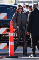 KENDALL JENNER, KIM, KOURTNEY and KHLOE KARDASHIAN and LALA ANTHONY Arrives at Super Bowl in Las Vegas 02/11/2024