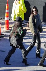 KENDALL JENNER, KIM, KOURTNEY and KHLOE KARDASHIAN and LALA ANTHONY Arrives at Super Bowl in Las Vegas 02/11/2024