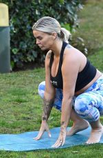 KERRY KATONA at a Morning Workout at Maya Del Sol in Spain 02/10/2024