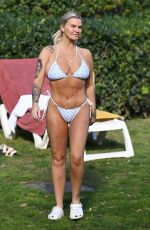 KERRY KATONA in Bikini and Ryan Mahoney on Holiday in Spain 02/14/2024