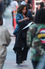 KERRY WASHINGTON Heading to the Set of Unprisoned in Hollywood 02/23/2024