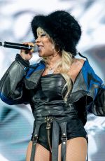 KEYSHIA COLE Performs at A Night of Love Tour at Prudential Center in Newark 02/09/2024