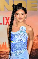 KIAWENTIIO at Avatar: The Last Airbender World Premiere Event at Egyptian Theatre in Hollywood 02/15/2024