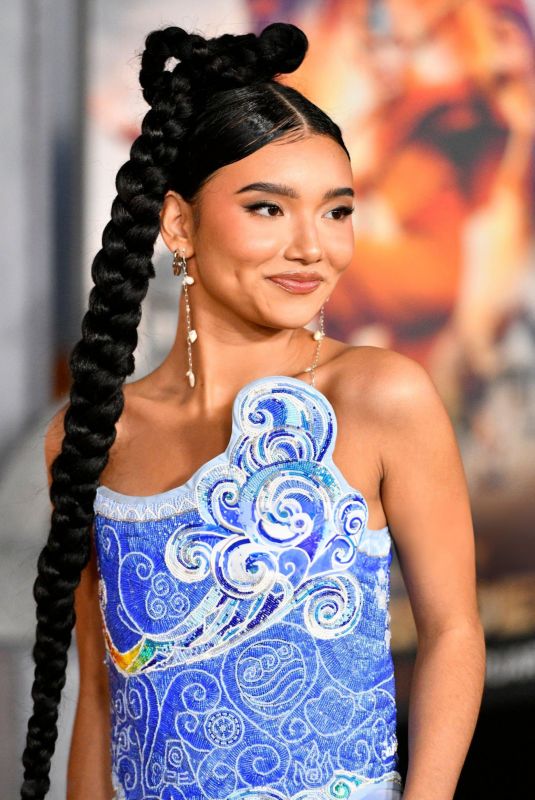 KIAWENTIIO at Avatar: The Last Airbender World Premiere Event at Egyptian Theatre in Hollywood 02/15/2024
