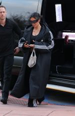 KIM KARDASHIAN Arrives at Her Son