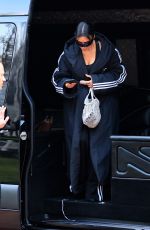 KIM KARDASHIAN Arrives at Her Son
