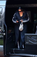 KIM KARDASHIAN Arrives at Her Son