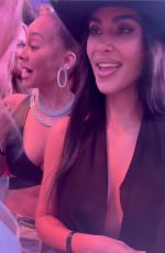 KIM KARDASHIAN Arrives at Michael Rubin