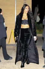 KIM KARDASHIAN Night Out in Malibu 01/31/2024