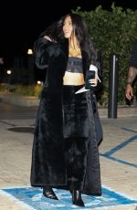 KIM KARDASHIAN Night Out in Malibu 01/31/2024