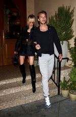 KIMBERLY STEWART Leaves Fleur Room in West Hollywood 02/26/2024
