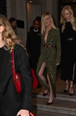 KIRSTEN DUNST Arrives at Gucci Fashion Show at Palazzo Parigi in Milan 02/23/2024