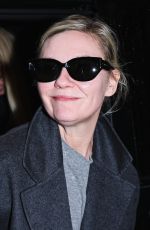 KIRSTEN DUNST Arrives at Gucci Show at Milan Fashion Week 02/22/2024