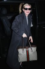 KIRSTEN DUNST Arrives at Gucci Show at Milan Fashion Week 02/22/2024