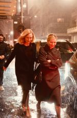 KIRSTEN DUNST Out for Dinner in Milan 02/22/2024