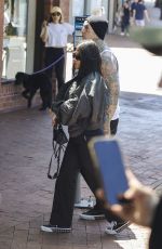 KOURTNEY KARDASHIAN and Travis Barker Out for Lunch in Mosman After a Visit to Sydney