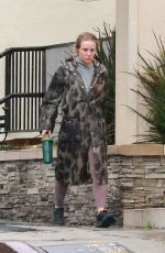 KRISTEN BELL Leaves Metamorphosis Studios in Los Angeles 02/05/2024