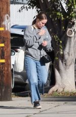 KRISTEN BELL Out and About in Los Angeles 02/12/2024