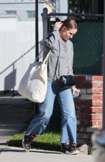 KRISTEN BELL Out and About in Los Angeles 02/12/2024