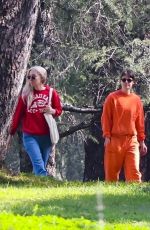 KRISTEN STEWART and DYLAN MEYER Out in Los Feliz 02/16/2024