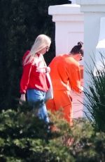 KRISTEN STEWART and DYLAN MEYER Out in Los Feliz 02/16/2024