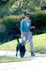 KRISTEN STEWART Out with Her Dog Cole in Los Angeles 02/13/2024