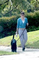 KRISTEN STEWART Out with Her Dog Cole in Los Angeles 02/13/2024