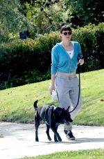 KRISTEN STEWART Out with Her Dog Cole in Los Angeles 02/13/2024