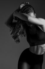 KRISTINA SHMIDT at a Photoshoot, February 2024