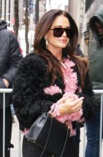 KYLE RICHARDS Arrives at Today Show in New York 02/21/2024