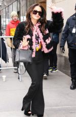 KYLE RICHARDS Arrives at Today Show in New York 02/21/2024