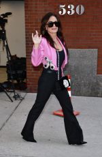 KYLE RICHARDS Leaves CBS Studios 02/22/2024